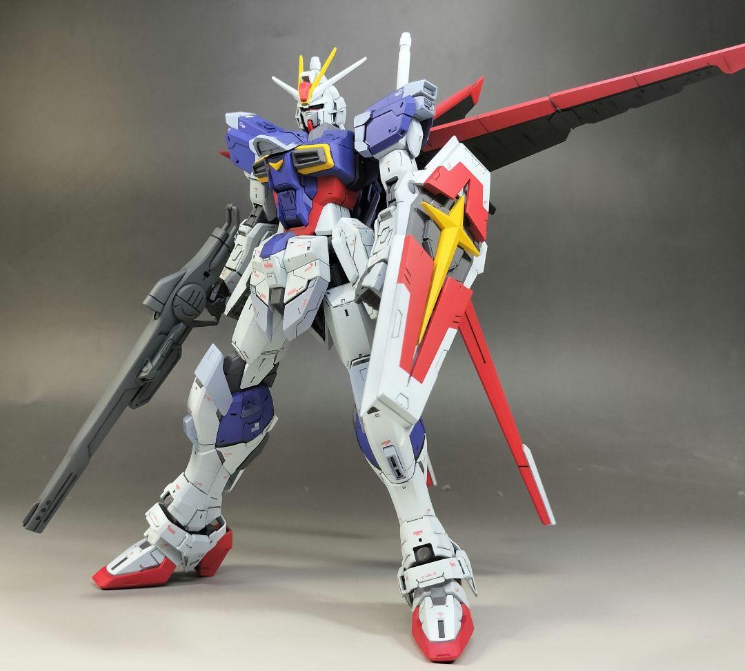 1/100 MG フォースインパルスガンダム 徹底 改修 全塗装 完成品 シン