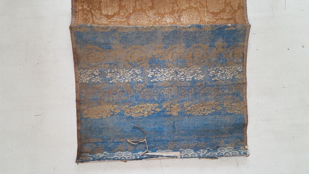 AKａ4883　雪舟　肉筆　掛軸