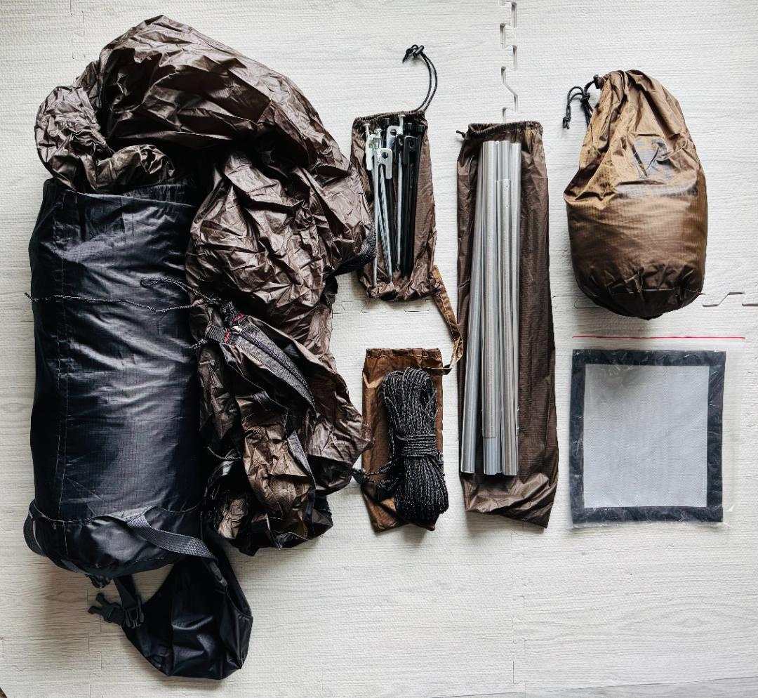 ワンポールテント一式 USED