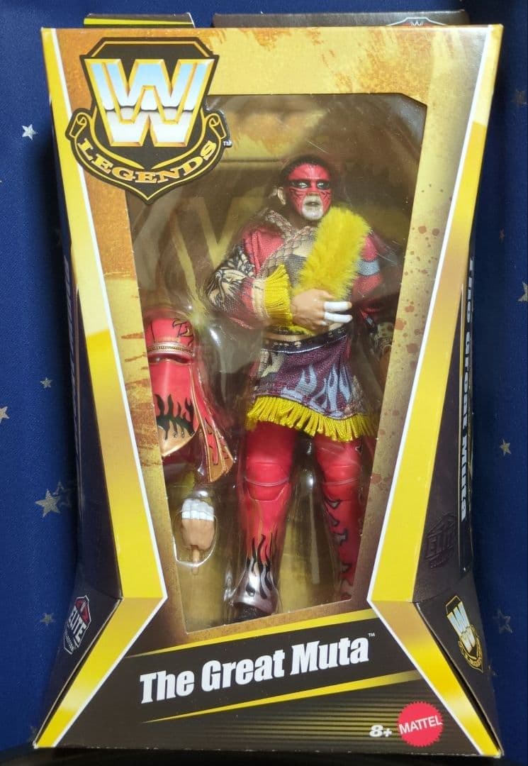 ★WWE Legends グレート・ムタ　マテル　 フィギュア　未開封★