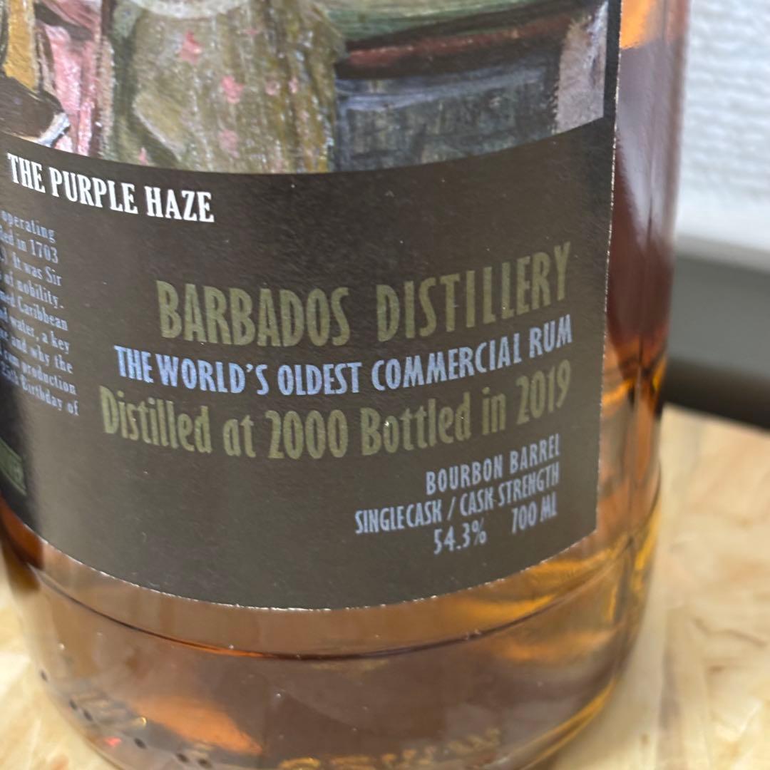 バルバドス 19年THE PURPLE HAZE 第３弾　SCREWD