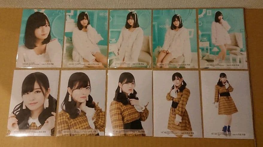 HKT48 生写真 月足天音 2018年 2019年 個別生写真 95枚
