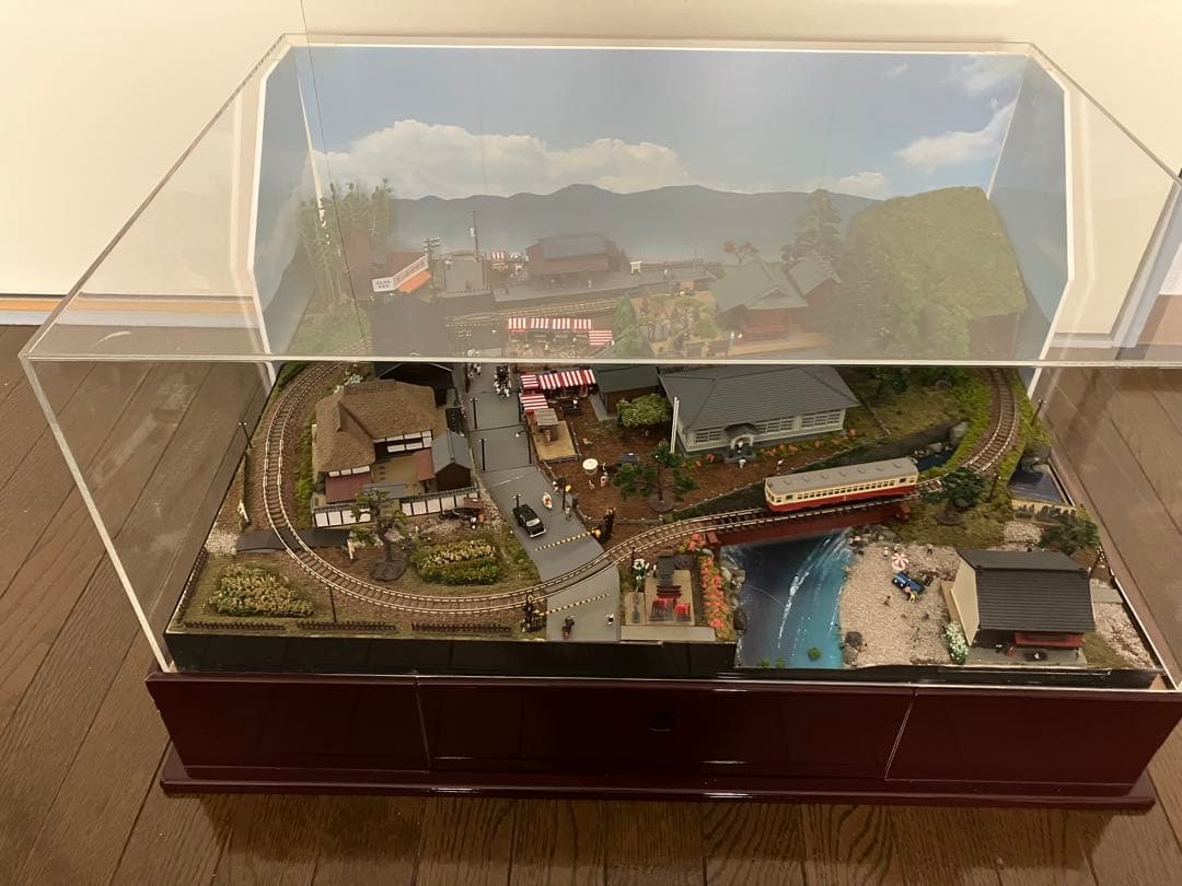 鉄道模型 少年時代 ジオラマ 完成品 ケース•パワーラック付