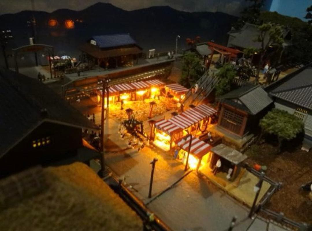 鉄道模型 少年時代 ジオラマ 完成品 ケース•パワーラック付