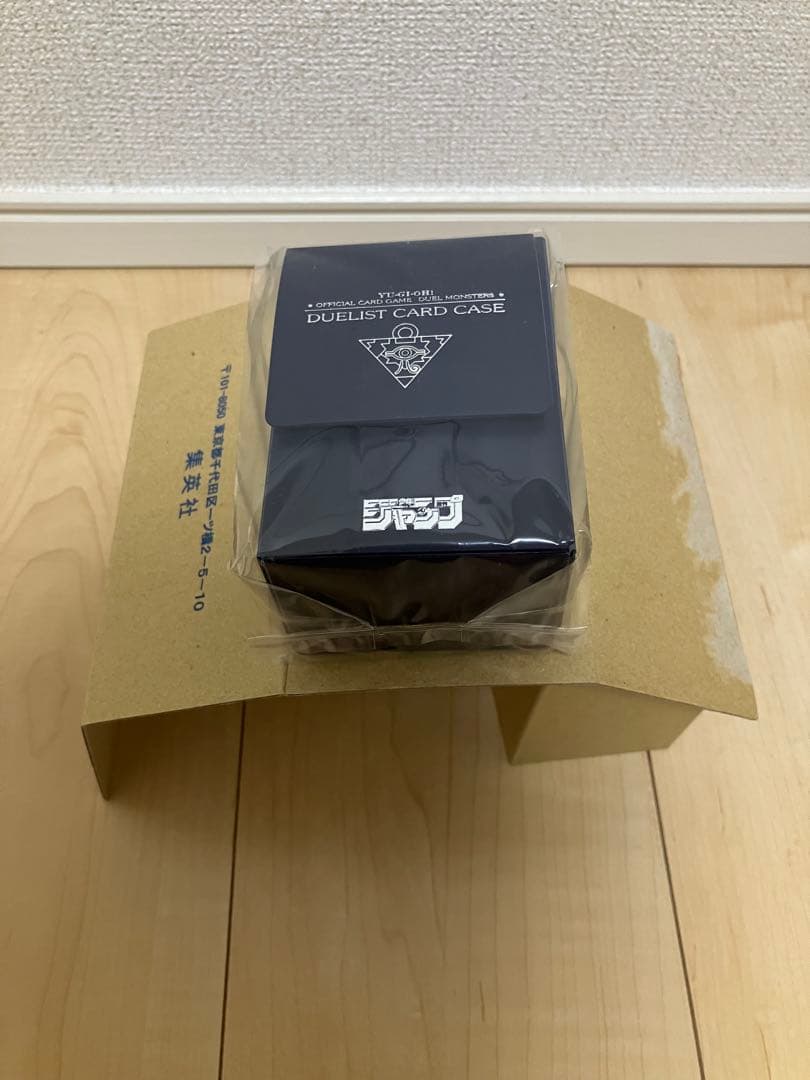 【非売品】　遊戯王　初期　デッキケース　懸賞　週刊少年ジャンプ　黒青セット販売