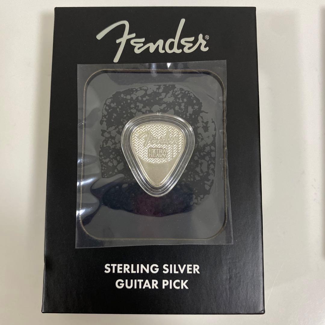 Fender STERLING SILVER GUITAR PICK超希少限定品