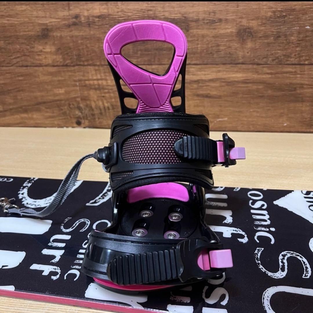 COSMIC SURF　初心者オススメ　レディース　スノーボード4点　143cm