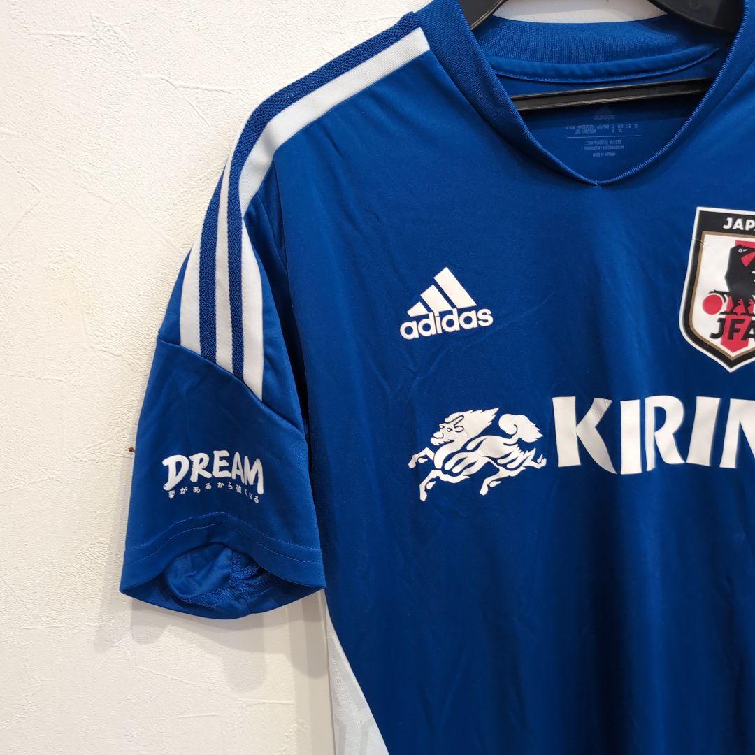 日本代表 シャツ 青Oサイズ　DREAMロゴ入り　ハーフパンツXＬサイズセット