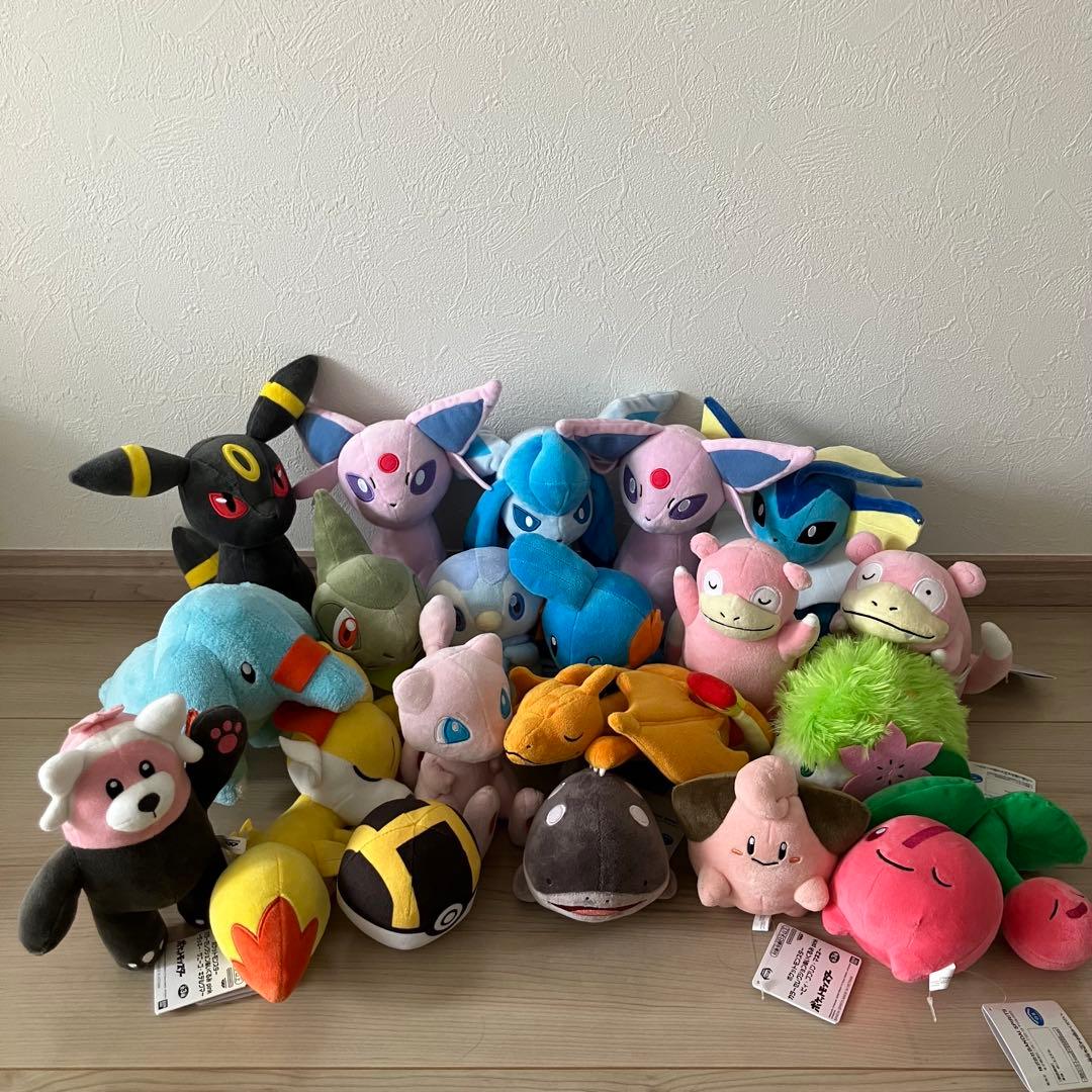 ポケモン ぬいぐるみ セット　19体➕ボール