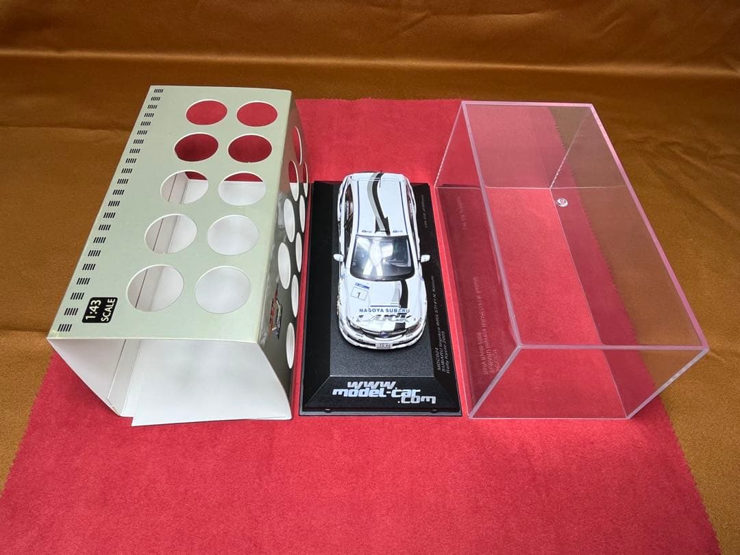 インプレッサWRX STI 勝田範彦1/43 ラックカラー限定版