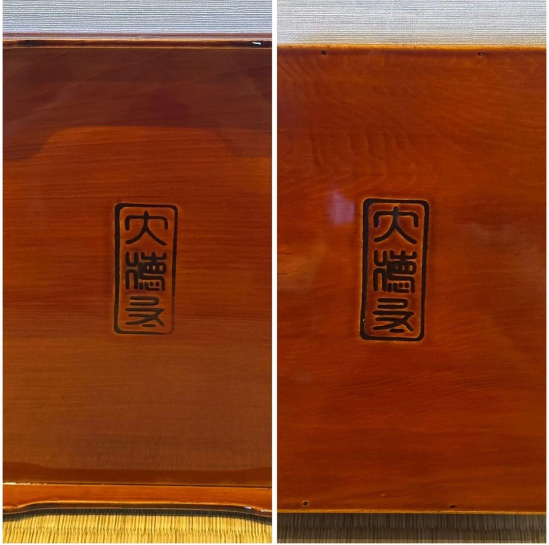 飛驊春慶塗 大徳寺 縁高 18客 共箱 茶道具 茶懐石道具 弁当箱 会席