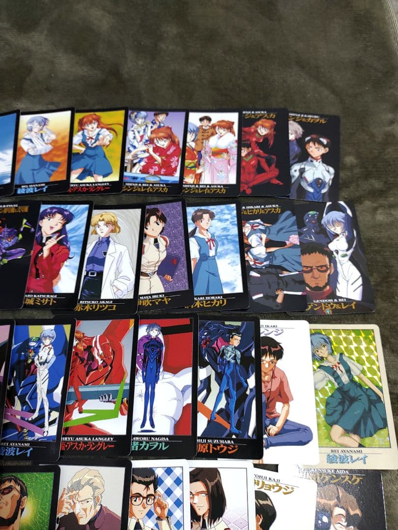 ☆６９枚（内キラ１０枚）新世紀エヴァンゲリオン　カードダス 当時物　ガチャ