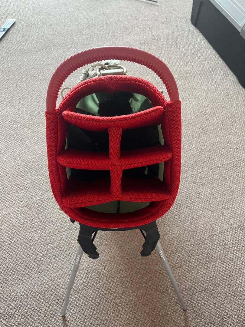 スタンド式ゴルフバッグ グリーン