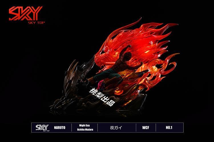 新品未開封『NARUTO』　夜ガイ　＊　うちはマダラ　ガレージキット スタチュー