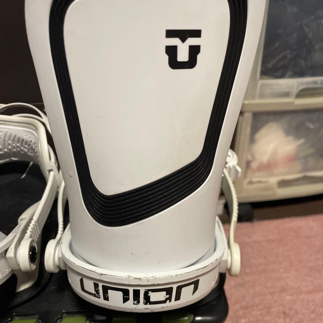 UNION ULTRA 22-23 Mサイズ スノボ ビンディング ホワイト