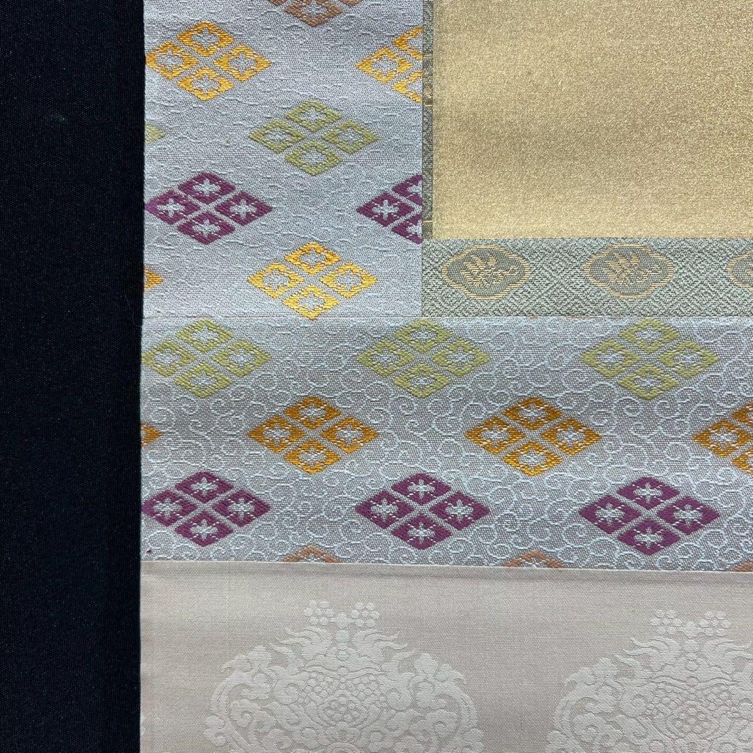 32 御雛図 直堂作 絹本 季節物 縁起物