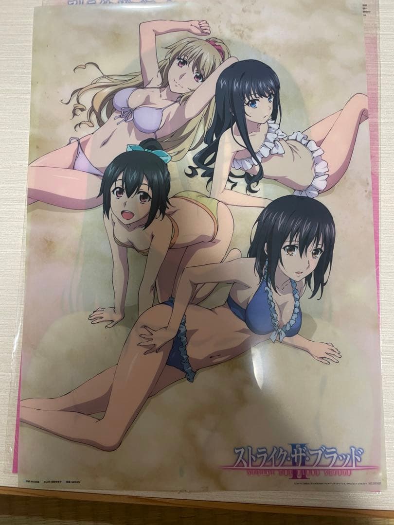 a*1様 ストライク・ザ・ブラッド クリアポスター セット