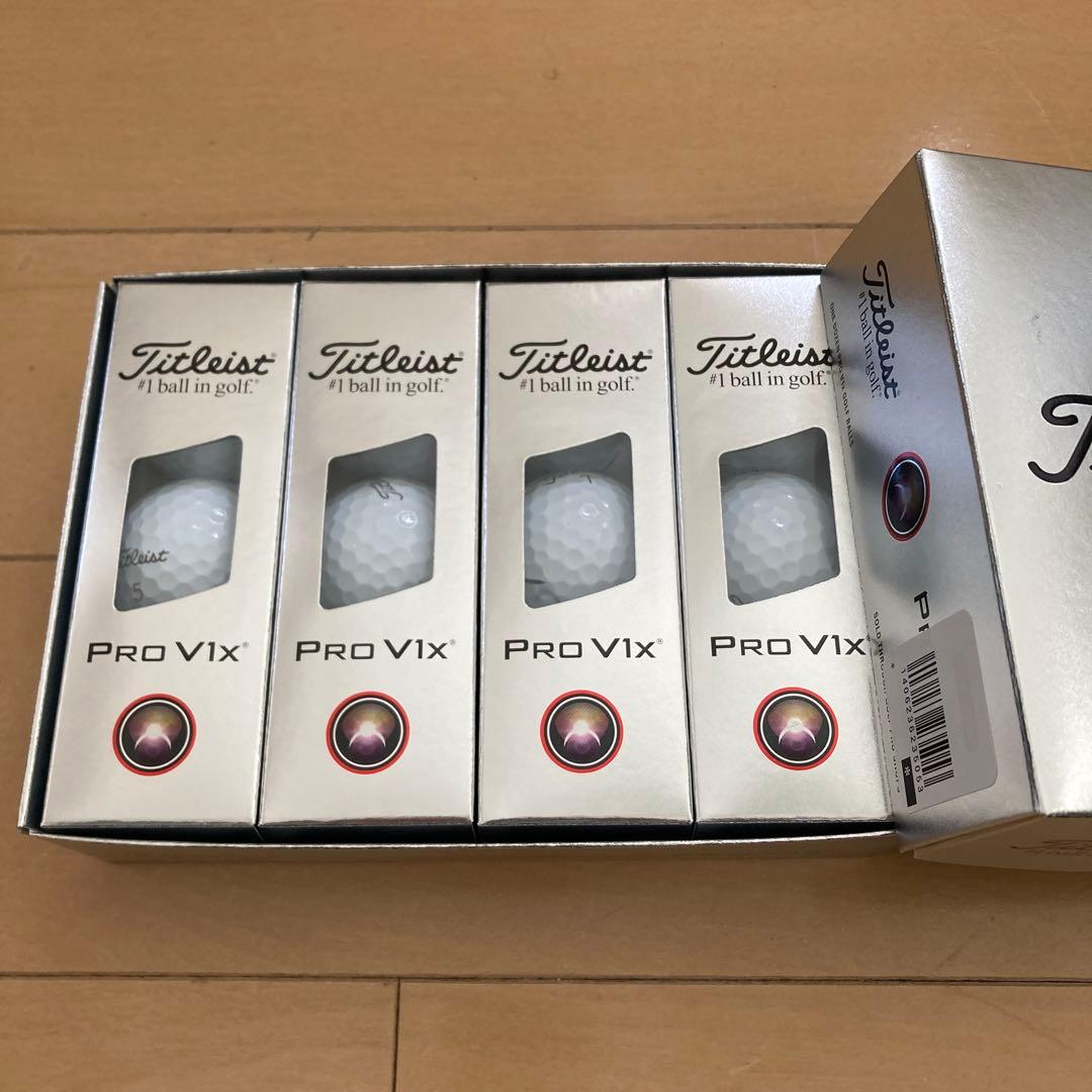 Titleist Pro V1x ゴルフボール 3ダース