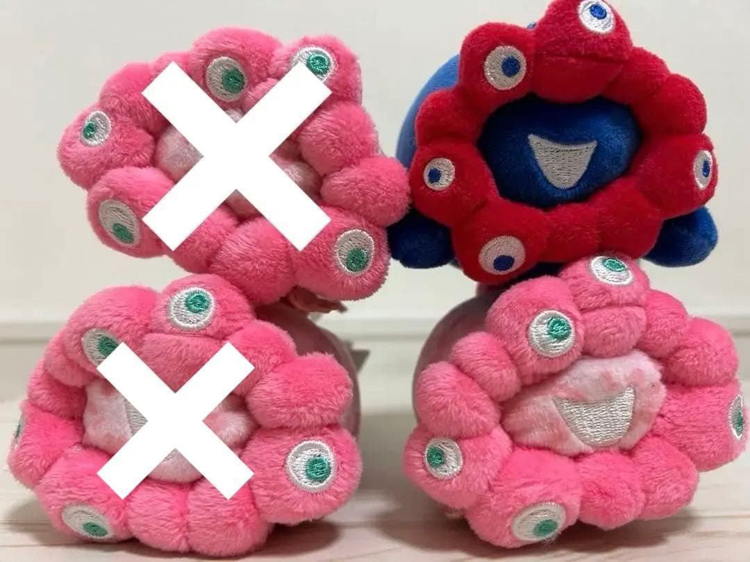 ミャクミャクロールお手玉マスコット・もっちりぬいぐるみ計4点セット