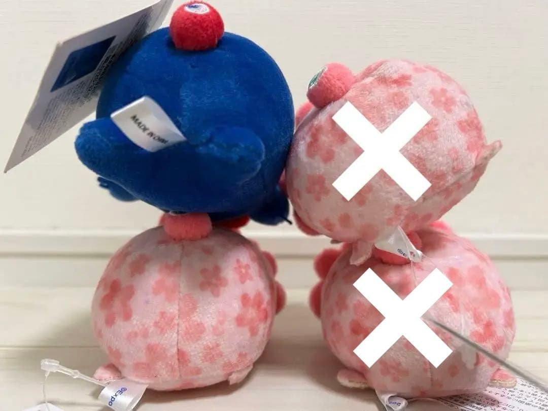 ミャクミャクロールお手玉マスコット・もっちりぬいぐるみ計4点セット