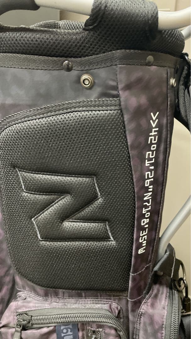 new balance キャディバッグ 黒/グレー