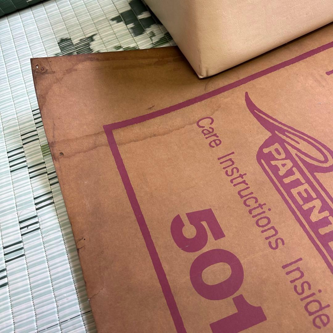 レトロ ビンテージ 非売品 特大ポスター levis 501 USA