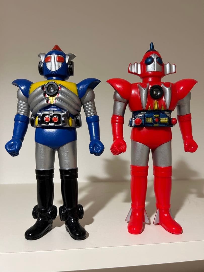 【スコープ付】　約21cm キョーダイン　当時物　ソフビ　グランゼル　スカイゼル