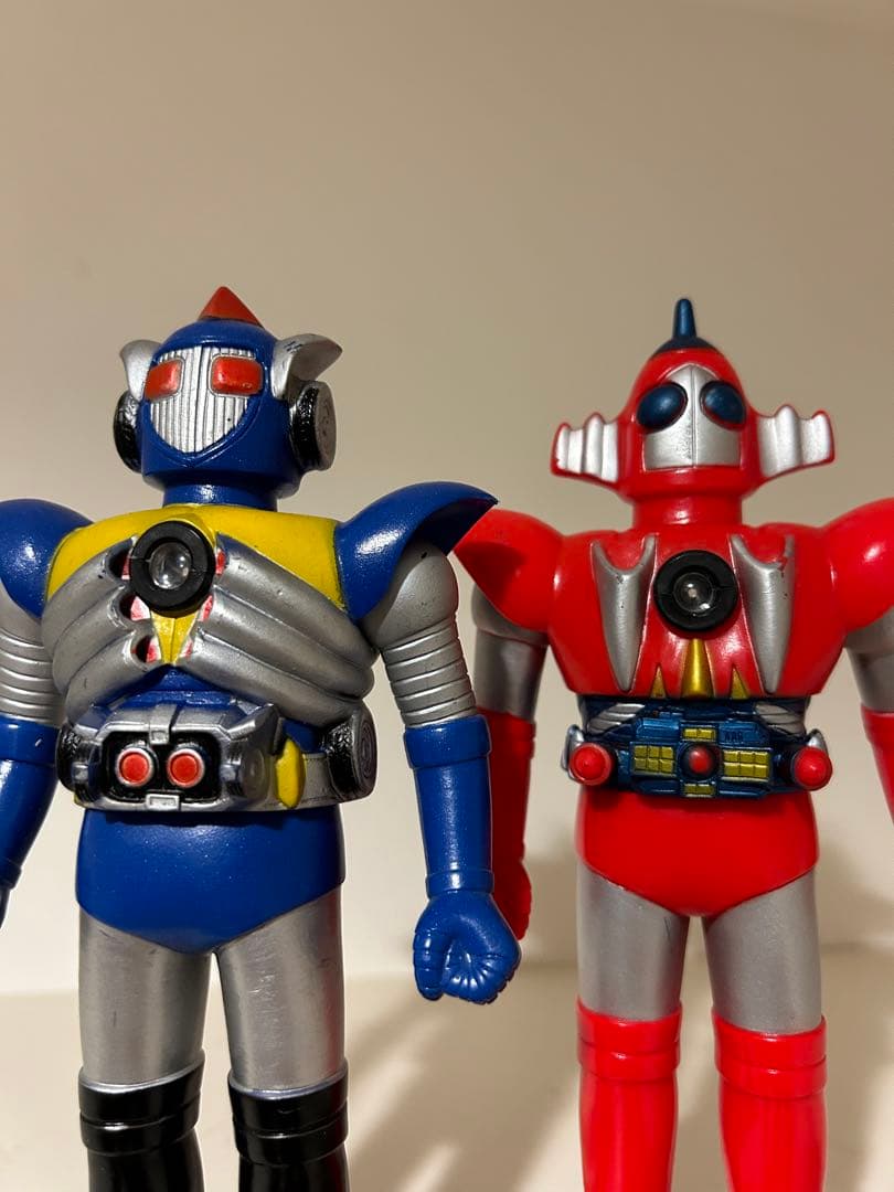 【スコープ付】　約21cm キョーダイン　当時物　ソフビ　グランゼル　スカイゼル