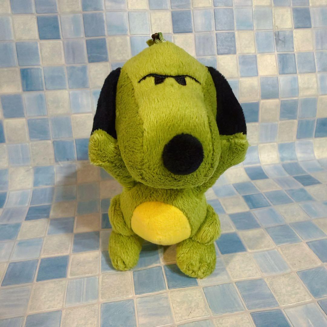 スヌーピー 15周年限定 恐竜 キーホルダー ジュラシックスヌーピー USJ