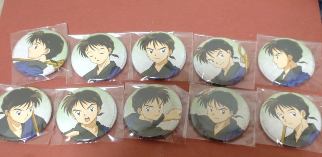 犬夜叉　Blu-ray　box　弥勒　アニメイト通販　限定　缶バッジ