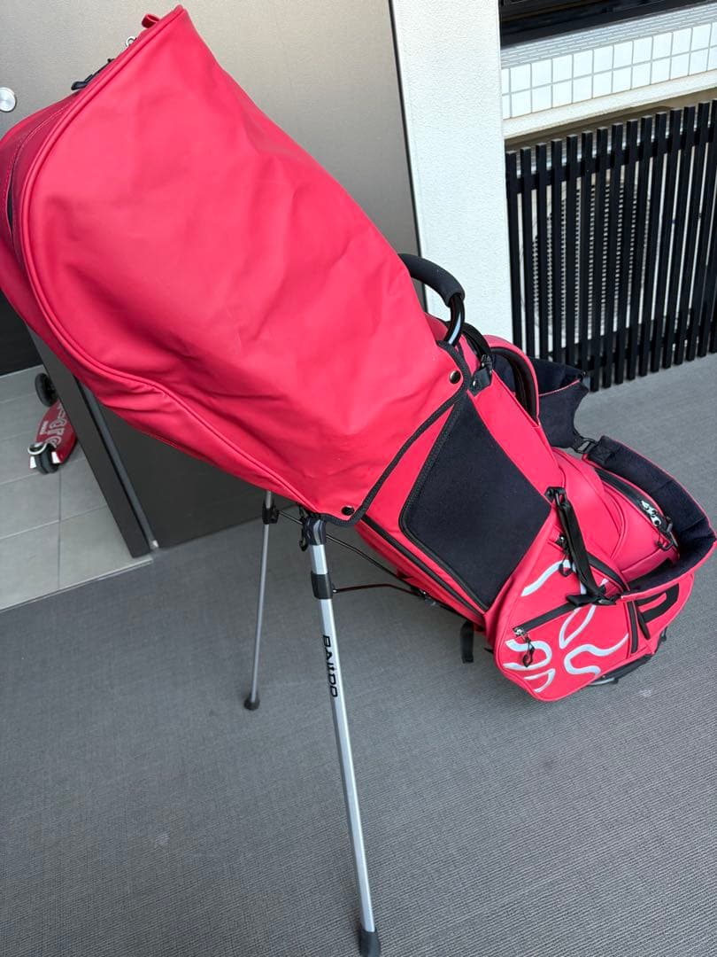 2023年限定品 BALDO ゴルフスタンドバッグ RED（艶消し）