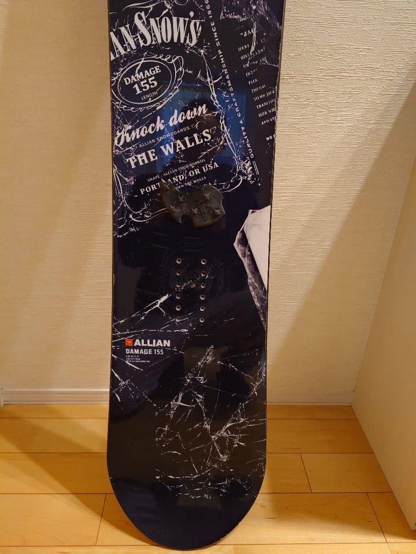 ALLIAN DAMAGE 155 スノーボード
