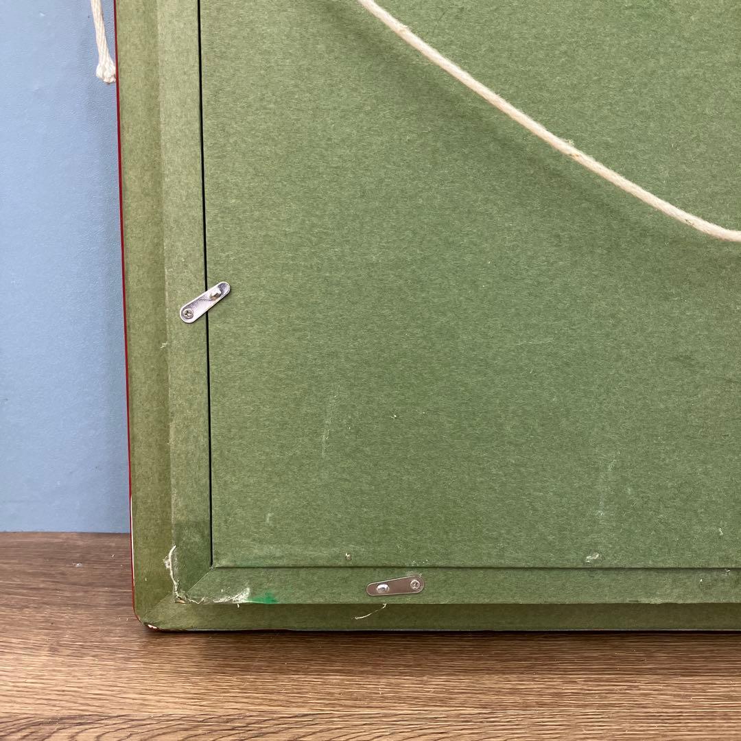 昭和レトロ 油彩画 油絵 花 静物画 肉筆 F6号（相当） 額装 額縁 額入り