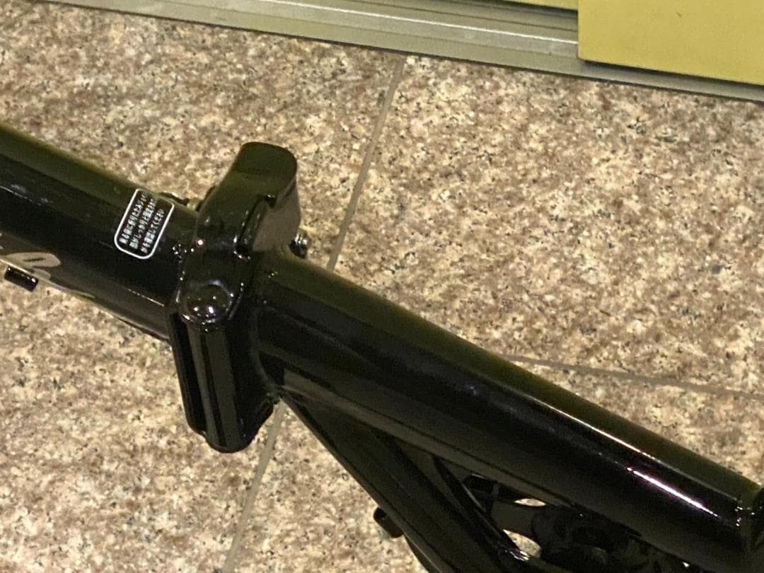 【船橋直接引渡のみ】　折りたたみ自転車 ブラック　20型　軽量　ミニベロ