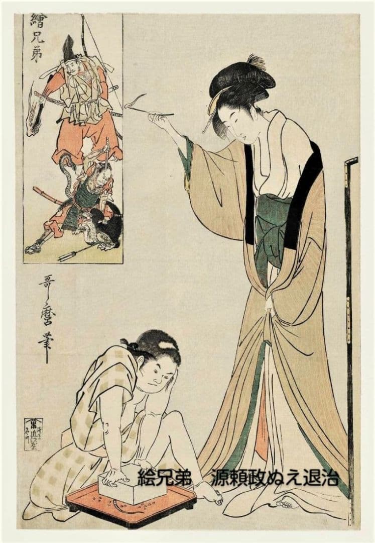 喜多川歌麿　選集「歌麿が描いたおんなたち」其の参