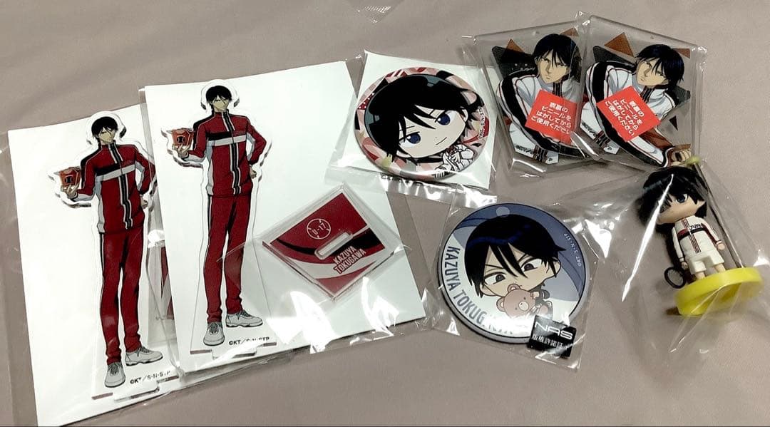 3 徳川カズヤ　缶バッジ　アクキー　アクスタ　セット