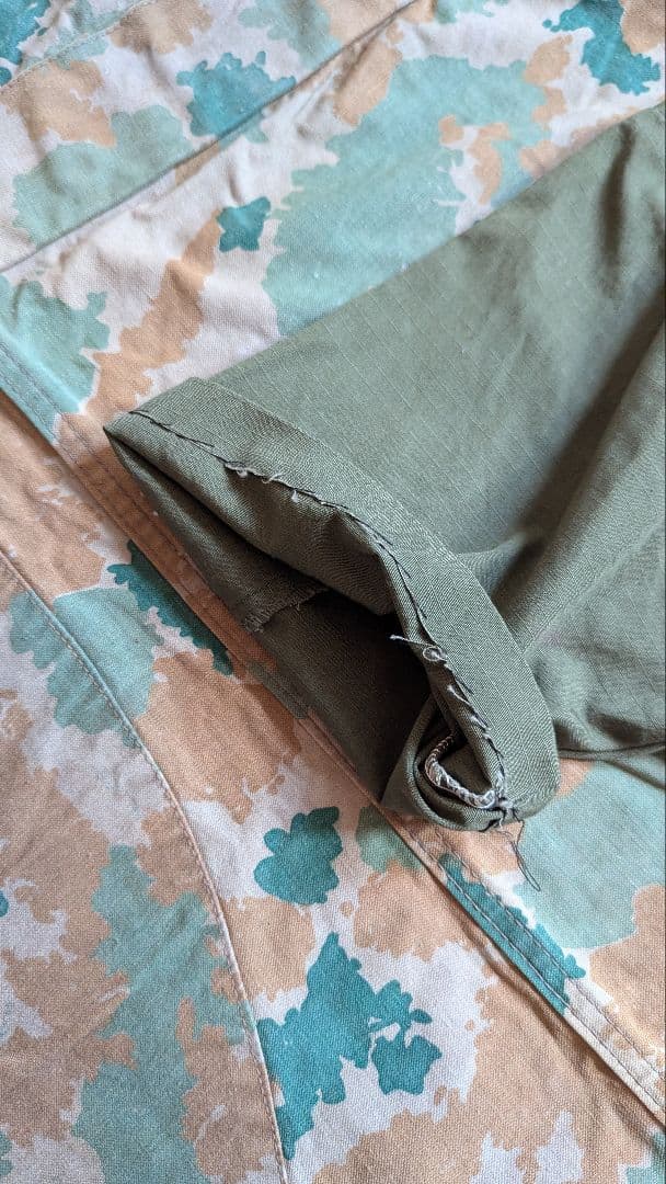 [アメリカ軍] ジャングルファティーグ 70s OG107 ベトナム戦争 古着