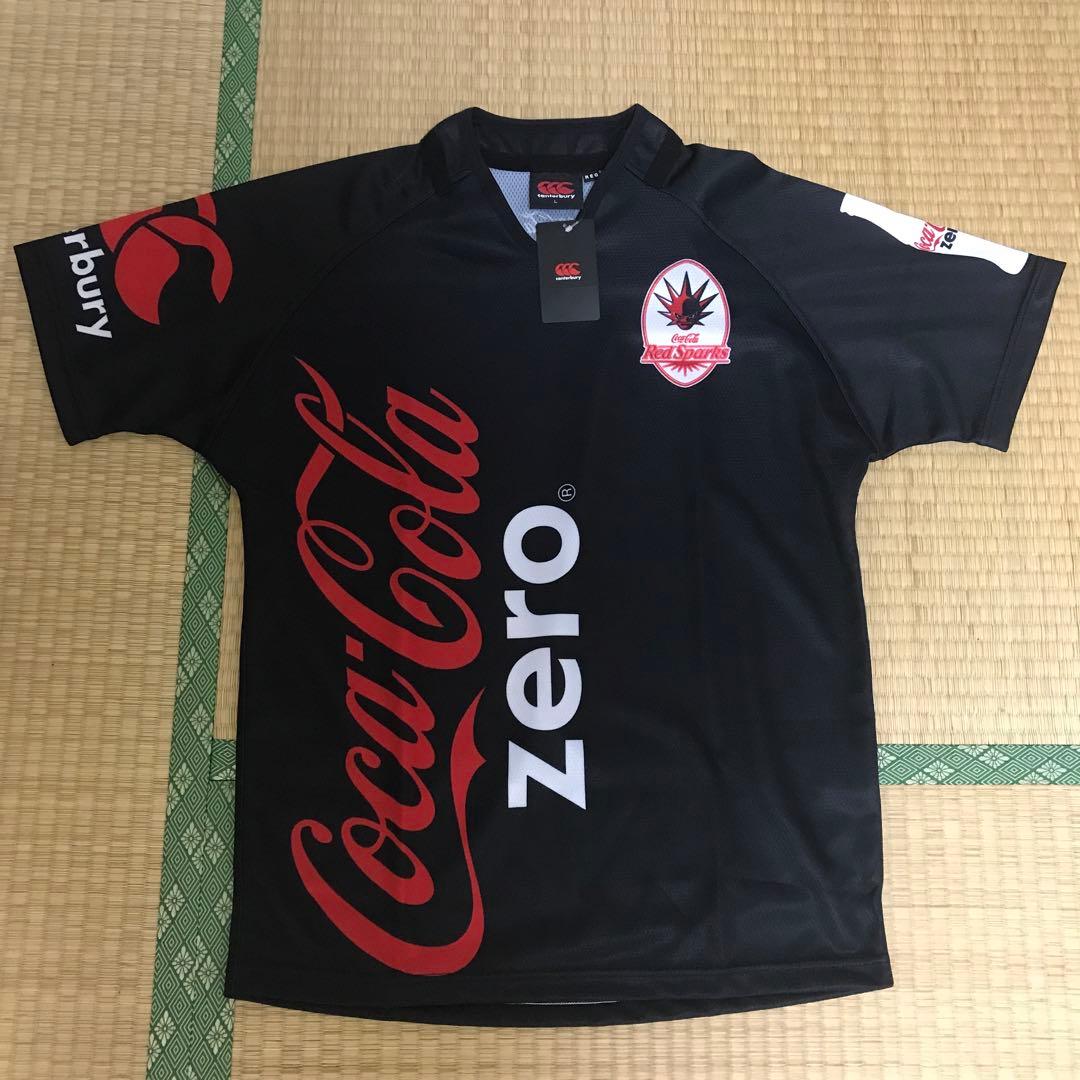 コカ・コーラ レッドスパークス プラクティスシャツ ブラックカンターベリー