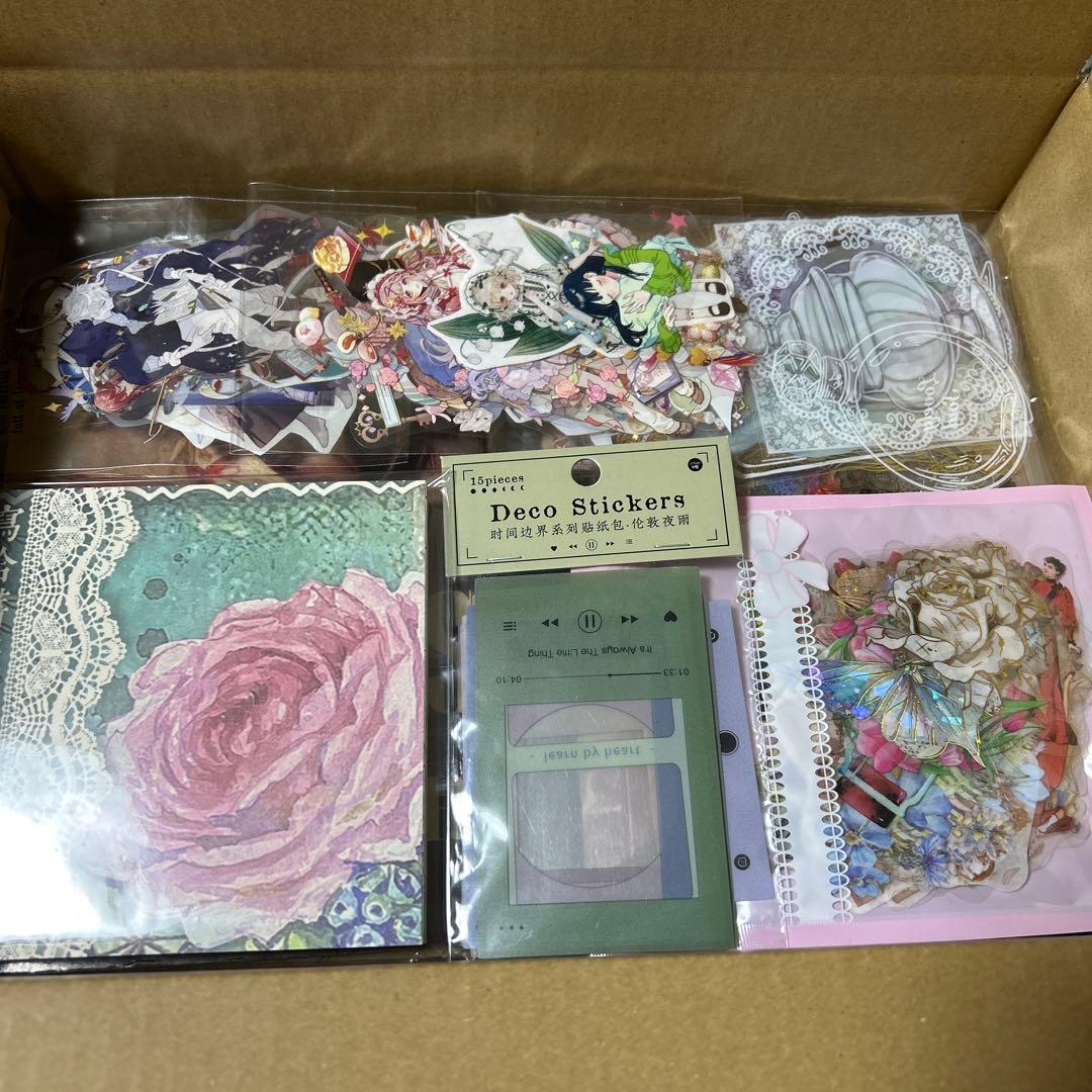 ✨️最終値下げ✨️コラージュ素材 海外マステ デザインペーパー まとめ売り ⑫