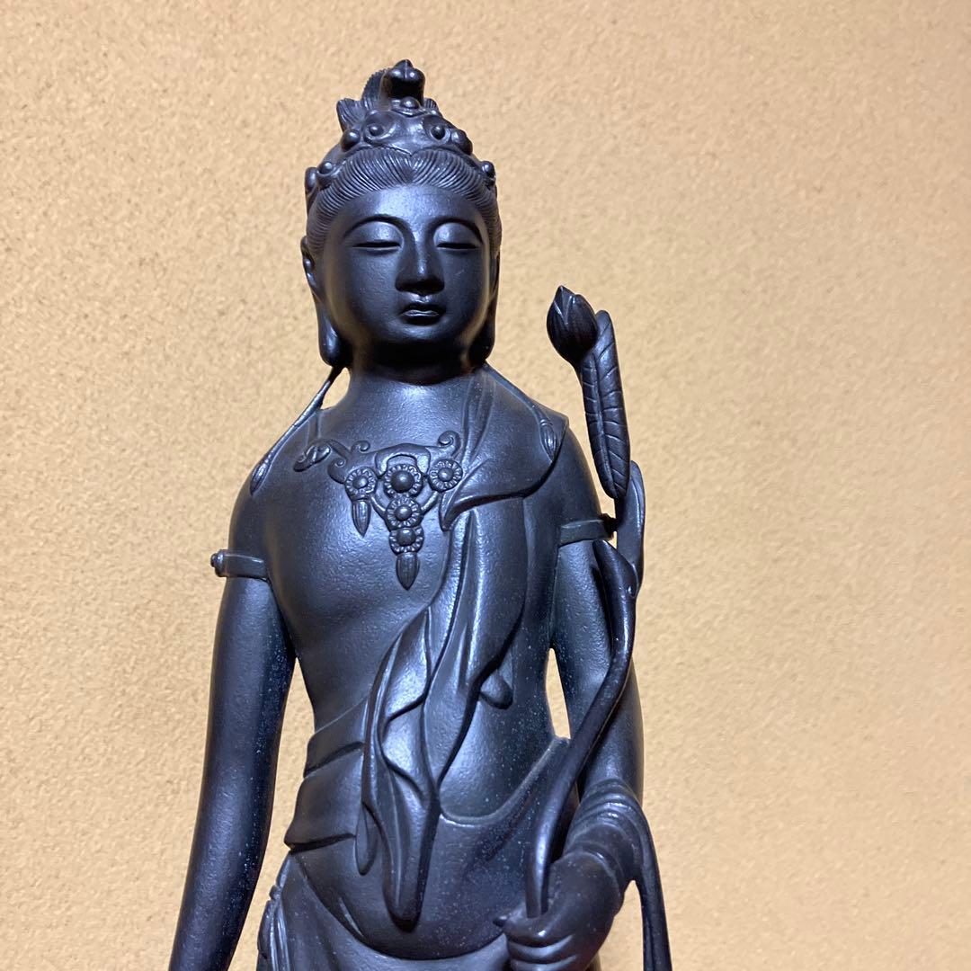 高村光雲原型　聖観音菩薩立像　仏教美術　骨董品　インテリア　置物　開運