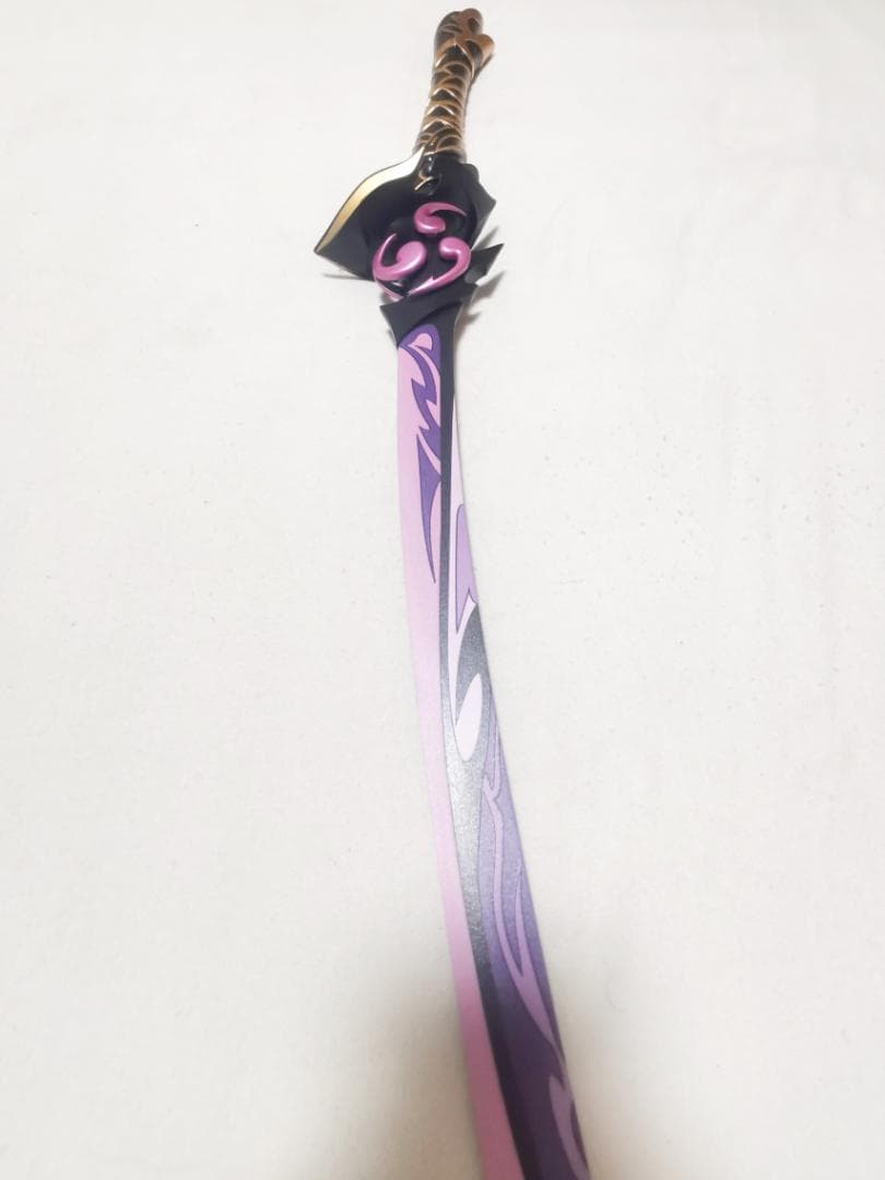 原神 夢想の一心 雷電将軍 金属製 模造刀 美術品 居合刀