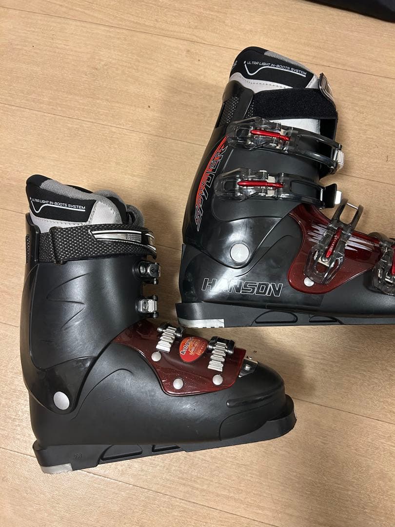 【美品】Hanson スキーブーツ 26-26.5cm