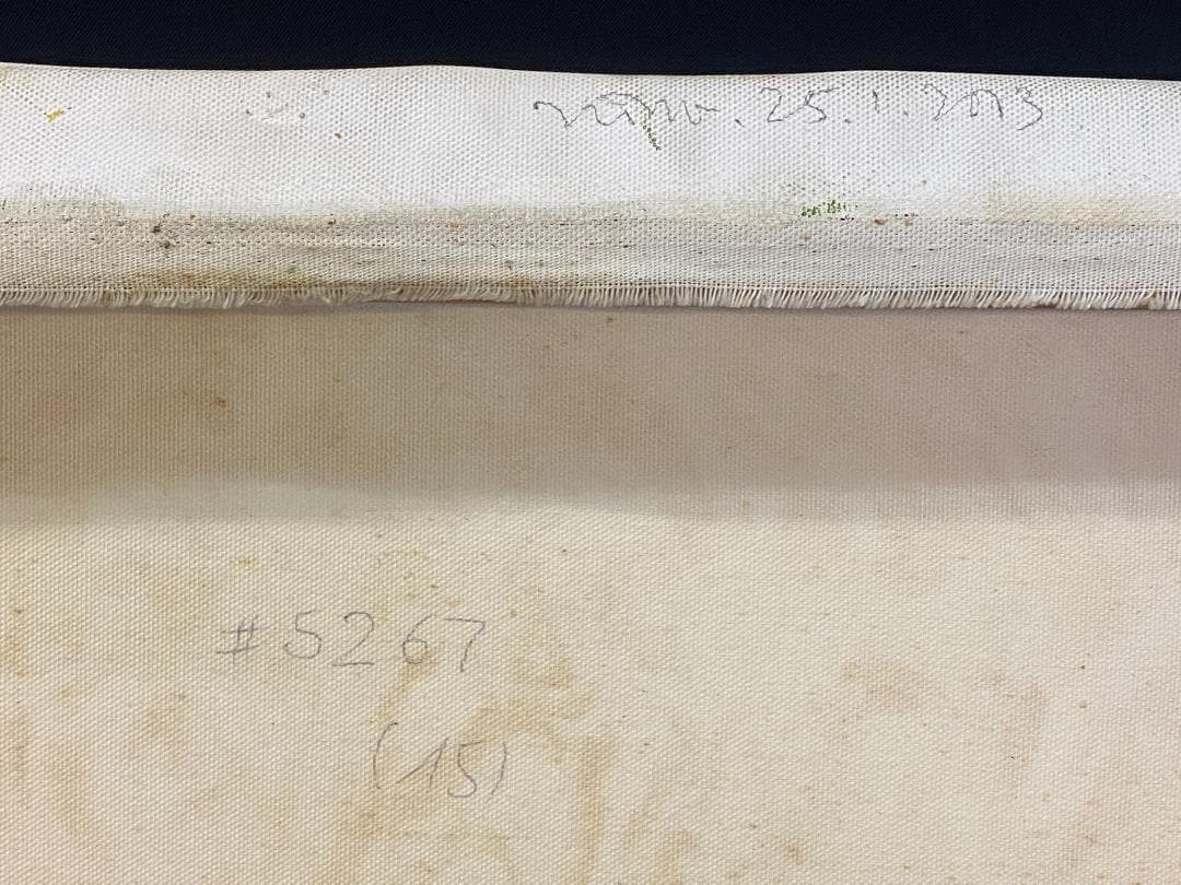 フィンセント・ファン・ゴッホ『アイリス』複製画　手描き　摸写⑫　F12