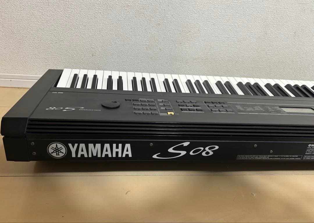 ヤマハ　YAMAHA S08 シンセサイザー 88鍵盤　取説、ガイドROM付き
