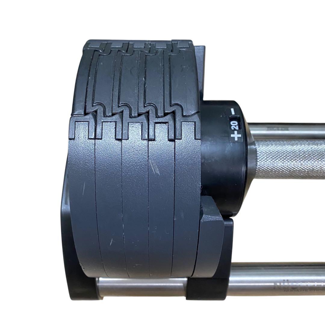 【美品】①ヌオベル 2kg刻み 20kg NUOBELL220 可変式ダンベル