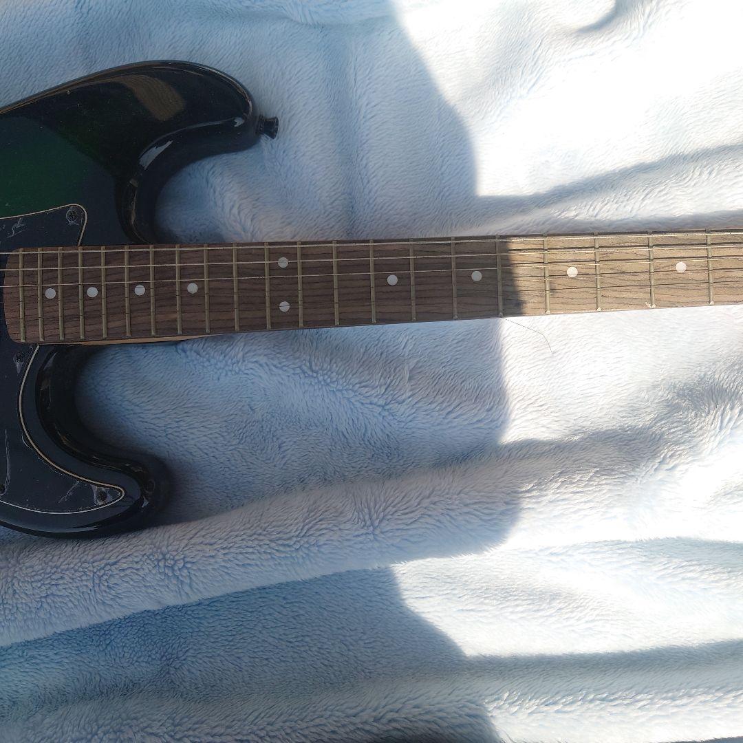 SELDER エレキギター グリーン/ブラック