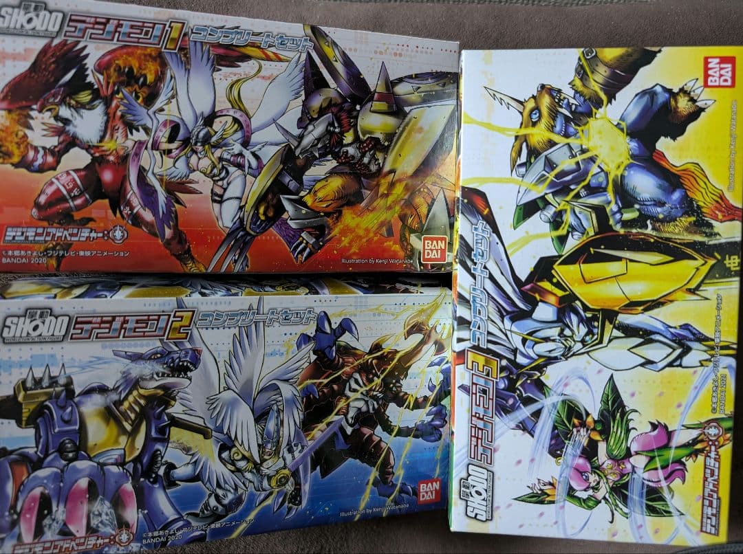 SHODO デジモン コンプリートセット 3種 まとめ