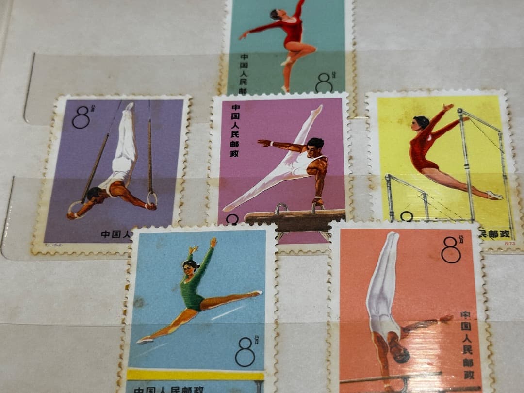 中国の切手　Stamp ALBUM 1974-1976年