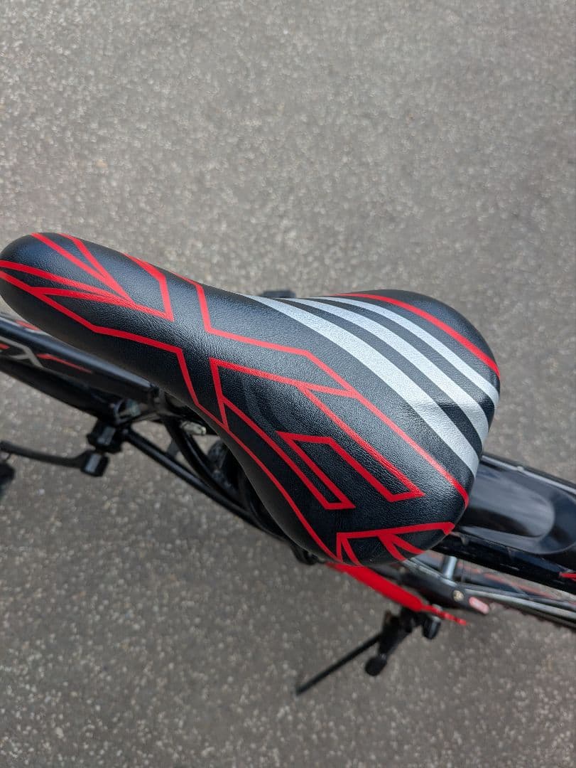 美品 ブリヂストン 自転車 EXJ66 ジュニア ブラック レッド 26インチ