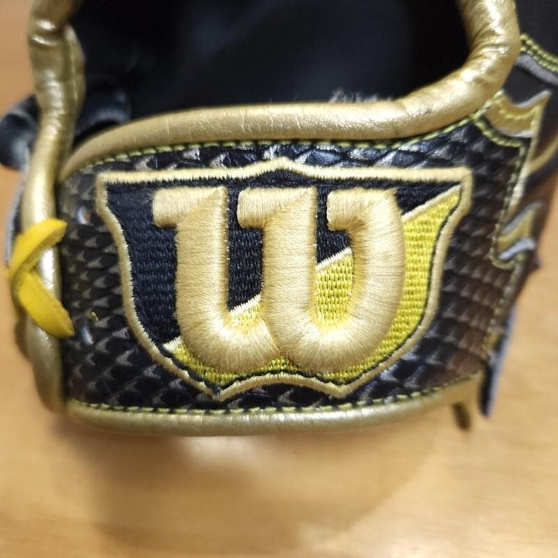 ウイルソン D5型 デュアル 特別仕様 メタリックスネーク 内野用 軟式グローブ